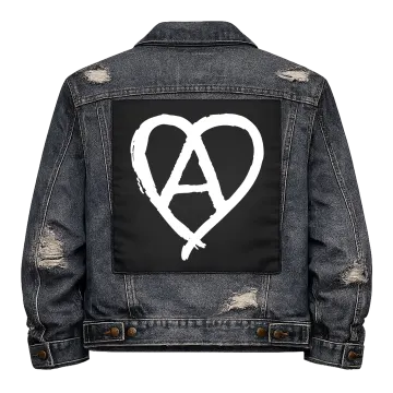 Anarchy Heart Back Patch