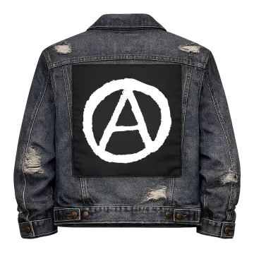 Anarchy Scratch Back Patch