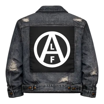 Animal Liberation Front Back Patch