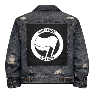 Antifa Insignia Back Patch