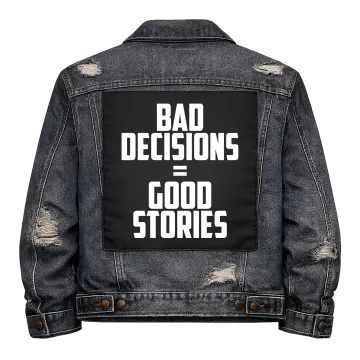 Bad Decisions Back Patch