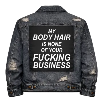 Body Hair Back Patch