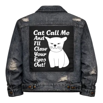 Cat Call Back Patch