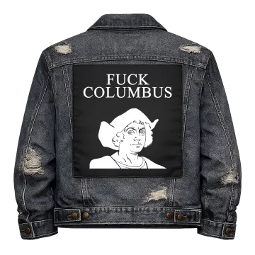 Christopher Columbus Back Patch