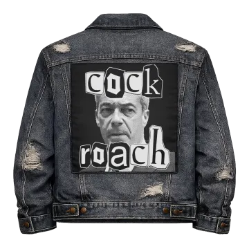 Cock Roach Farage Back Patch