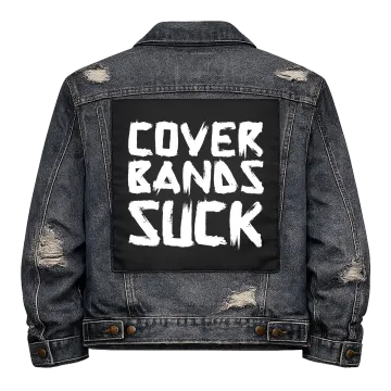 Cover Bands Suck Back Patch