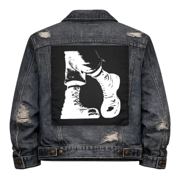 Crossed Boots Back Patch