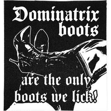 Dominatrix Boots Patch