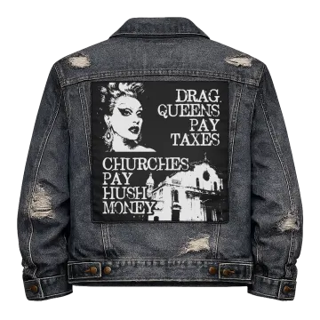 Drag Queens and Churches Back Patch