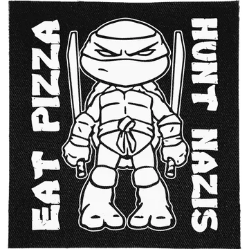 Eat Pizza, Hunt Nazis Patch