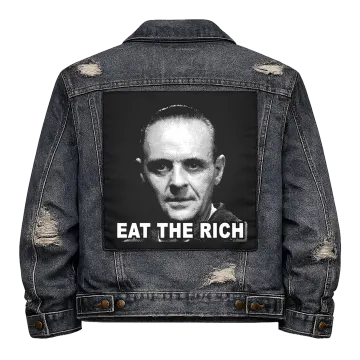 Eat The Rich Back Patch