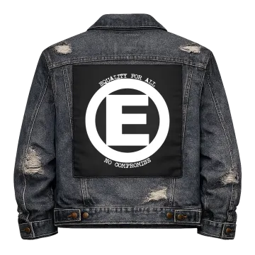 Equality E Back Patch
