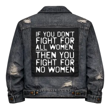 Fight for all Women Back Patch