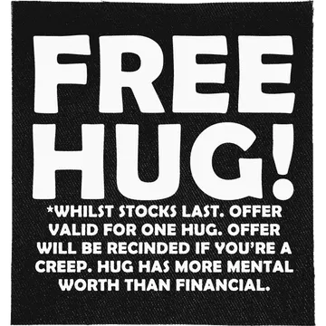 Free Hug Patch