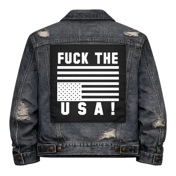 Fuck the USA Back Patch