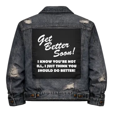 Get Better Soon Back Patch