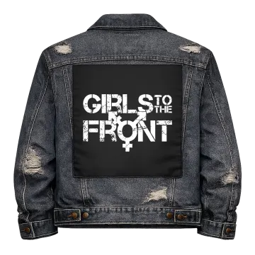 Girls to the Front Back Patch