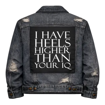 High Heels Back Patch