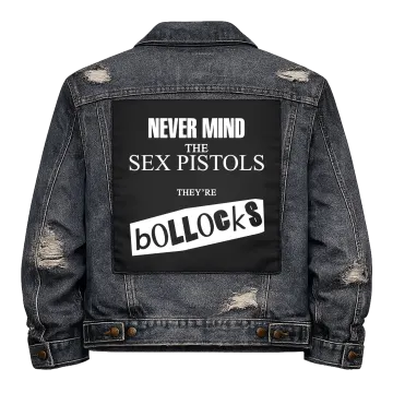 Nevermind the Sex Pistols Back Patch