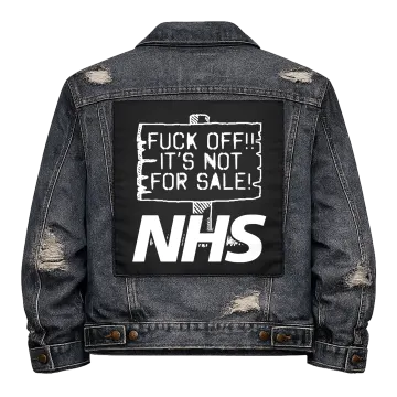 NHS - Not for Sale Back Patch