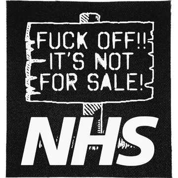 NHS - Not for Sale Patch