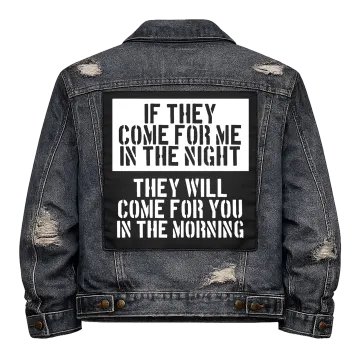 Night and Morning Back Patch