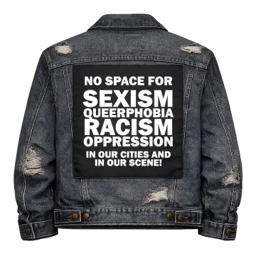 No Space Back Patch