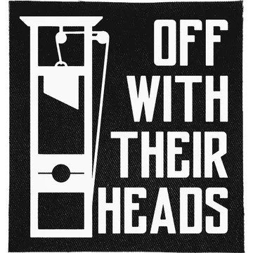 Off With Their Heads Patch