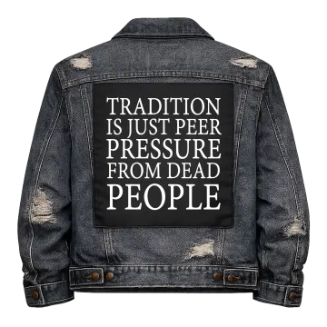 Peer Pressure Back Patch