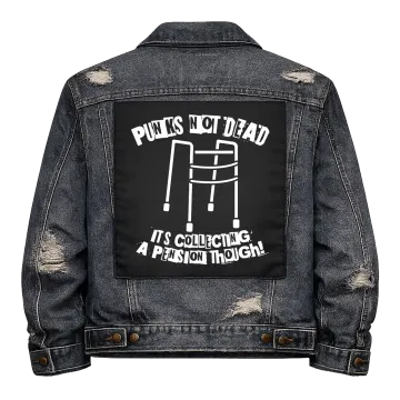 Pension Punks Back Patch