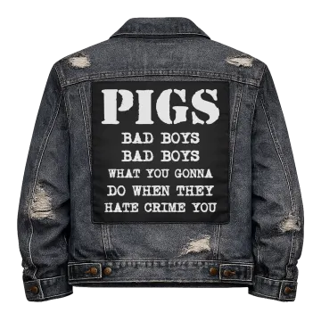 Pigs Bad Boys Back Patch