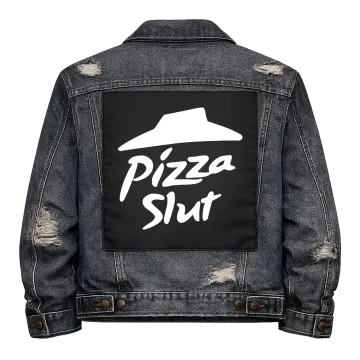 Pizza Slut Back Patch