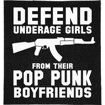 Pop Punk Boyfriends Patch
