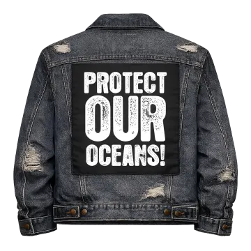 Protect Our Oceans Back Patch
