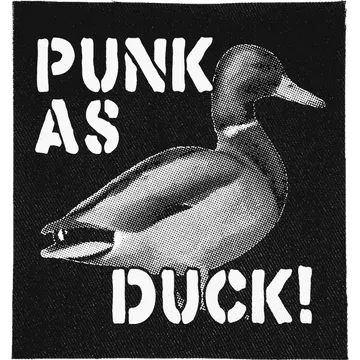 Punk as Duck Patch