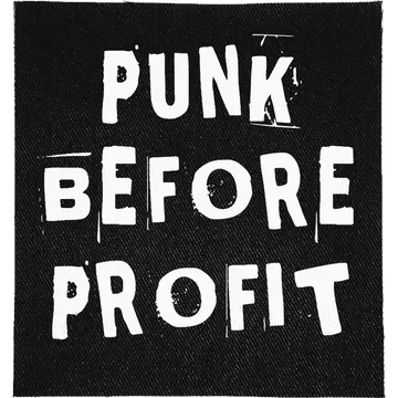Punk Before Profit Patch