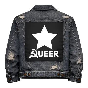 Queer Socialist Back Patch