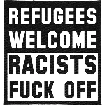 Racists Fuck Off Patch