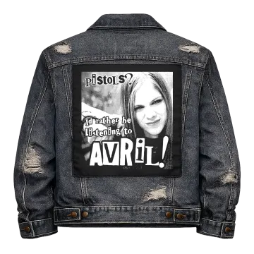 Rather be listening to Avril Back Patch