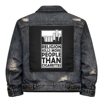 Religion Kills Back Patch