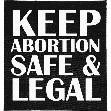 Safe and Legal Abortion Patch