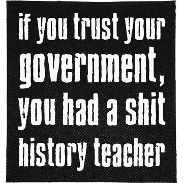 Shit history Teachers Patch