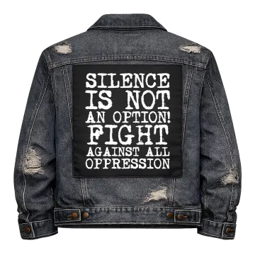 Silence Back Patch