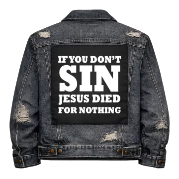 Sin Back Patch
