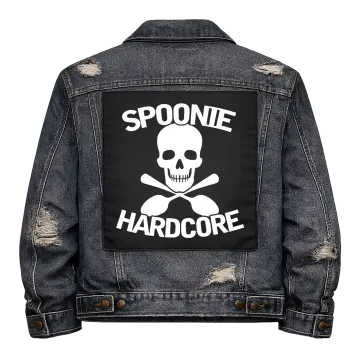 Spoonie Hardcore Back Patch