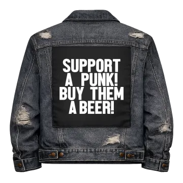Support a Punk Back Patch