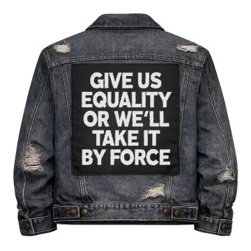 Take Equality by Force Back Patch