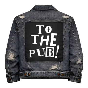 To the Pub Back Patch