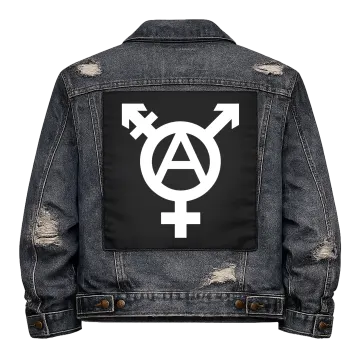 Trans Anarchy Back Patch