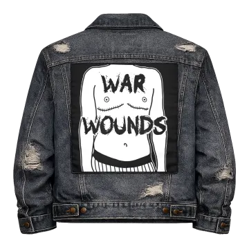 War Wounds Back Patch